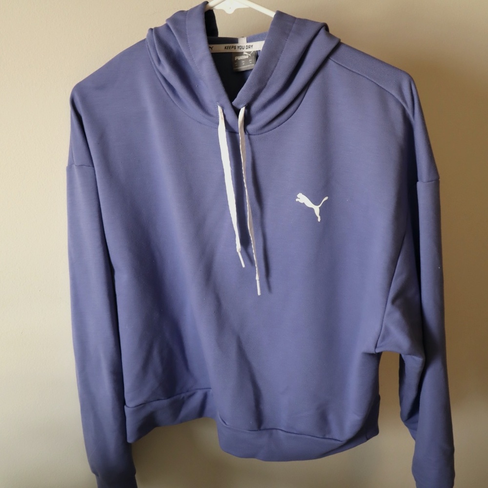 Puma crop hoodie